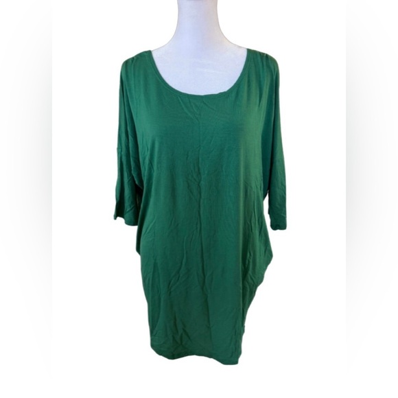 Agnes & Dora Tops - Agnes & Dora Green Tunic Top